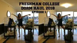 Freshman College Dorm Haul 2018 | Izabella van den Berg