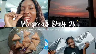10-Day Exam Countdown 📚 Wedding Guest & Declutter | Lifestyle Vlog | Vlogmas 26🎄