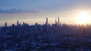 Astoria - Neighborhood in Queens, New York | 4K Drone Footage