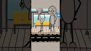 How to stop a moving taxi 🚕 (4k memes) @ricoanimations0 #animation #shorts #funny