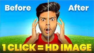 How to increase quality of THUMBNAIL & IMAGES | Youtube Thumbnail Design Course