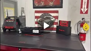 My cranberry red xl master series snap on tool box #tools #trendingvideo 