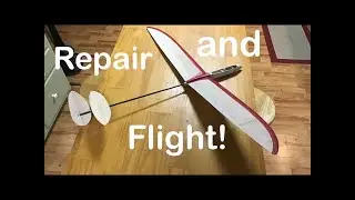 Repairing and Test-Flying a Crashed Glider
