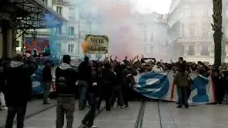 butte paillade cortège derby !