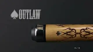 Outlaw OL18 Pool Cue - HD Rotating 360 Degree Wide View