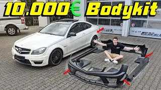 Das 10.000€ BODYKIT für meinen C63 AMG Dubai-Import mit 300.000km