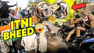 Republic Day Special 🇮🇳 | Bheed, Bike aur Bawal 😜 | 26 January Motovlog That Went WRONG!