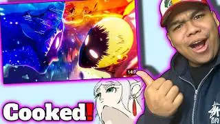 HOLY PEAK!!! COSMIC GAROU vs SAITAMA REACTION!!!