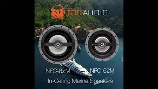 Marine Grade In-Ceiling Speakers : TDG Audio NFC Series Marine Speakers