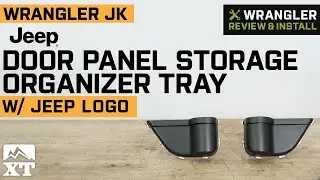 Jeep Wrangler JK Officially Licensed Jeep Door Panel Storage Organizer Tray Review & Install