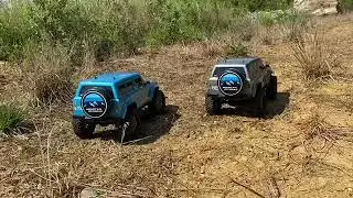 Cross Rc FR4 demon on the trail.