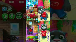 My Hank vs talking tom cat vs my tom (226) #shorts