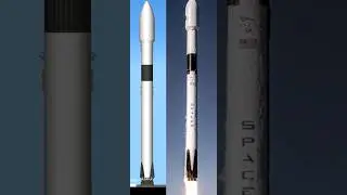 Building SapceX Falcon 9 block 5 in spaceflight simulator #rocket #rocketspace #space #build #sfs