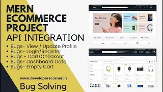 #Bugs Solving: Mern E-Commerce Project