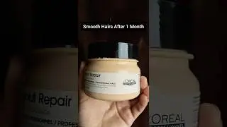 Loreal Absolute Repair Hair Mask Review *Non Sponsored* #loreal #hairmask #frizzyhair #straighthair