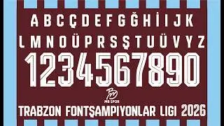 mbspor şampiyonlar ligi trabzonspor font2026 &ndash; Football Font FREE DOWNLOAD🔥