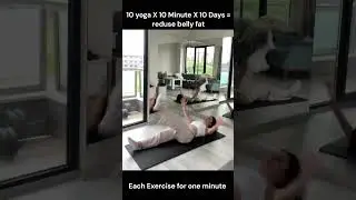 10-minute pre Yoga Workout to loss Belly Fat for Women in 2024 || #yoga  #yogaclasses #learnyoga