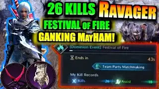 RAVAGER GANKING and ADENTUS GS MayHAM at RARE FESTIVAL OF FIRE DOMINION | Play By Play