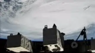 International Space Station flies over Hurricane Dorian