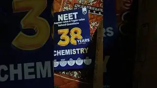 Unboxing, 38 year neet pyq book  ; PW #pw #neet2026 #pyq #neet #india