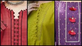 Stylish & Trendy Neckline designs / Comfortable Creative Neck Design.