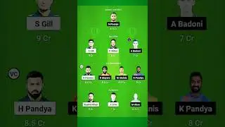 Today GL team | Gt vs lsg dream 11 prediction 💪 | Lkn vs gt dream team 💪 | #2023 #dream #dream11.