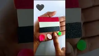 رسمت أعلام الدول العربية كلها💪منى بتلون الاعلام😍صوتولنا اول كومنت