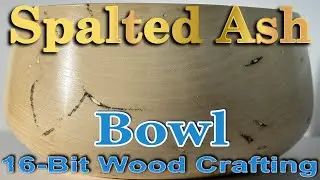 Spalted Ash Wood Turning Bowl. Please Like and Join the Channel. Thank you for Watching the Videos.