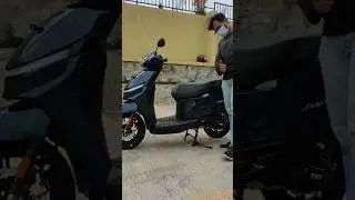 HOW EASY TO PUT DOUBLE STAND OF ALL NEW 2024 TVS JUPITER 110CC SMART X CONNECTION TOP MODEL
