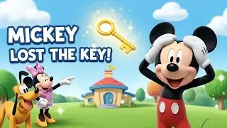 Mickey Mouse Lost the Key 🐭🔑 | Fun Kids Poem & Story | 1 Hour Cartoon Story