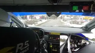 Rallye Hivernal du Dévoluy 2025 ES1 Clio Rally5