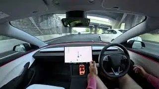 Tesla Enhanced Auto Pilot on Australia Highways - Half FSD