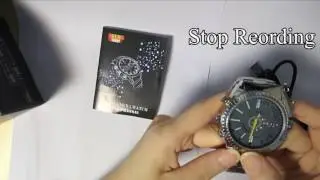 Watch Camera: 1080P, SPY Hidden Camera, IR Night Vision,Water Resistant, 8GB