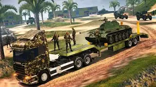 Real Army Vehicle Transport 3D - Gameplay Walkthrough Part 1
