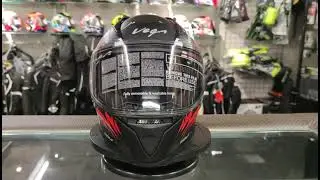 Vega Bolt Bunny Helmet Features and Side view @DJHelmets