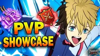 AMAZING SHOCK COUNTER UNIT!! 70k CC LR LEVEL 100 CEREMONY LUCK PVP SHOWCASE | Black Clover Mobile