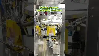 baking powder packaging machine，30bag/minute#powderpackagingmachine#milkpowderpackagingmachine