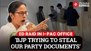 West Bengal CM Mamata Banerjee's Strong Attack On Modi-Shah Over ED Raids At IPAC Office