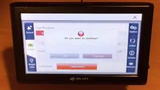 Screen Calibration on iFly GPS