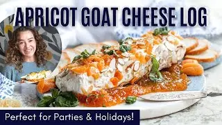 Honey Apricot Goat Cheese Log