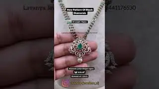 #NallapusaluChain | Original Black Diamonds with Locket | #blackbeeds2022designs | Lavanya Jewellers
