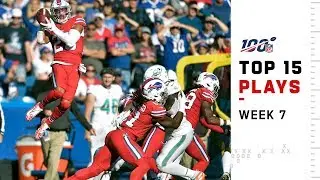 Top 15 Plays from Week 7 | NFL 2019 Highlights