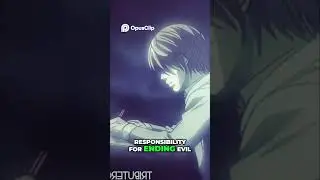 Объяснение безжалостного нигилизма Лайта из &laquo;Тетради смерти&raquo;! #аниме