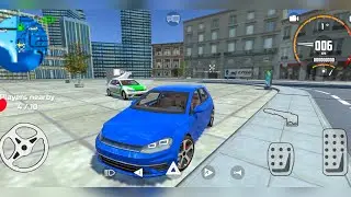 Car Simulator Golf Multiplayer - Online Driving VW Golf - Car Games Android Gameplay