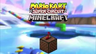Snow Land - Mario Kart: Super Circuit | Minecraft Cover