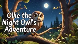 Ollie the Night Owl's Adventure - Bedtime Stories for kids and toddlers