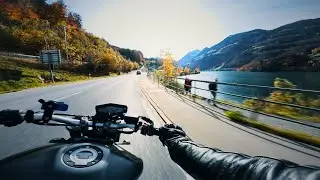 Driving Into an Autumn Dream 🍂 Lungern, Central Switzerland 4K