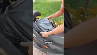 A melhor capa para o assento da sua moto 🤩