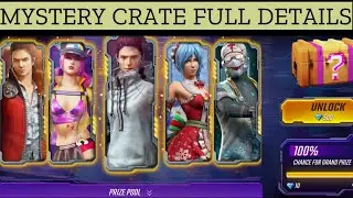 Free Fire New Event Mystery Crate unbox Full Details // New Mystery Crate Event In Free Fire