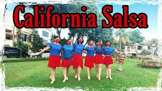 California Salsa💃 Line Dance by 💃Senorita Line Dancer